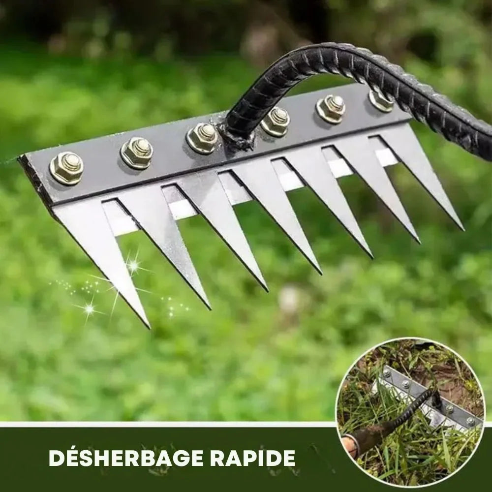 Râteau de désherbage révolutionnaire
