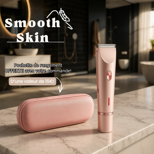 SmoothSkin 2.0 | Épilation douce et sans irritation + Pochette de rangement OFFERTE