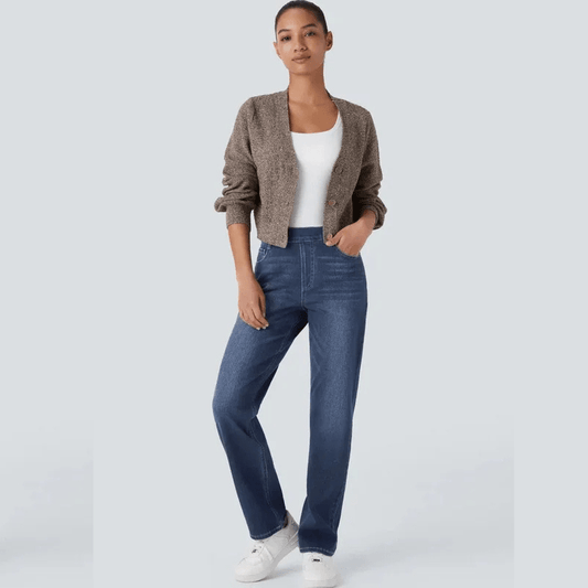 ComfortFit™ - Elastische & Comfortabele Broek Met Hoge Taille - Yoova